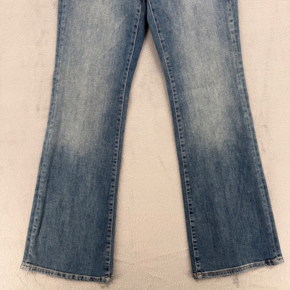 Anthropologie x Pilcro Jeans Bootcut Flare Blue Wash Denim Pants Womens size 29 - Picture 3 of 16